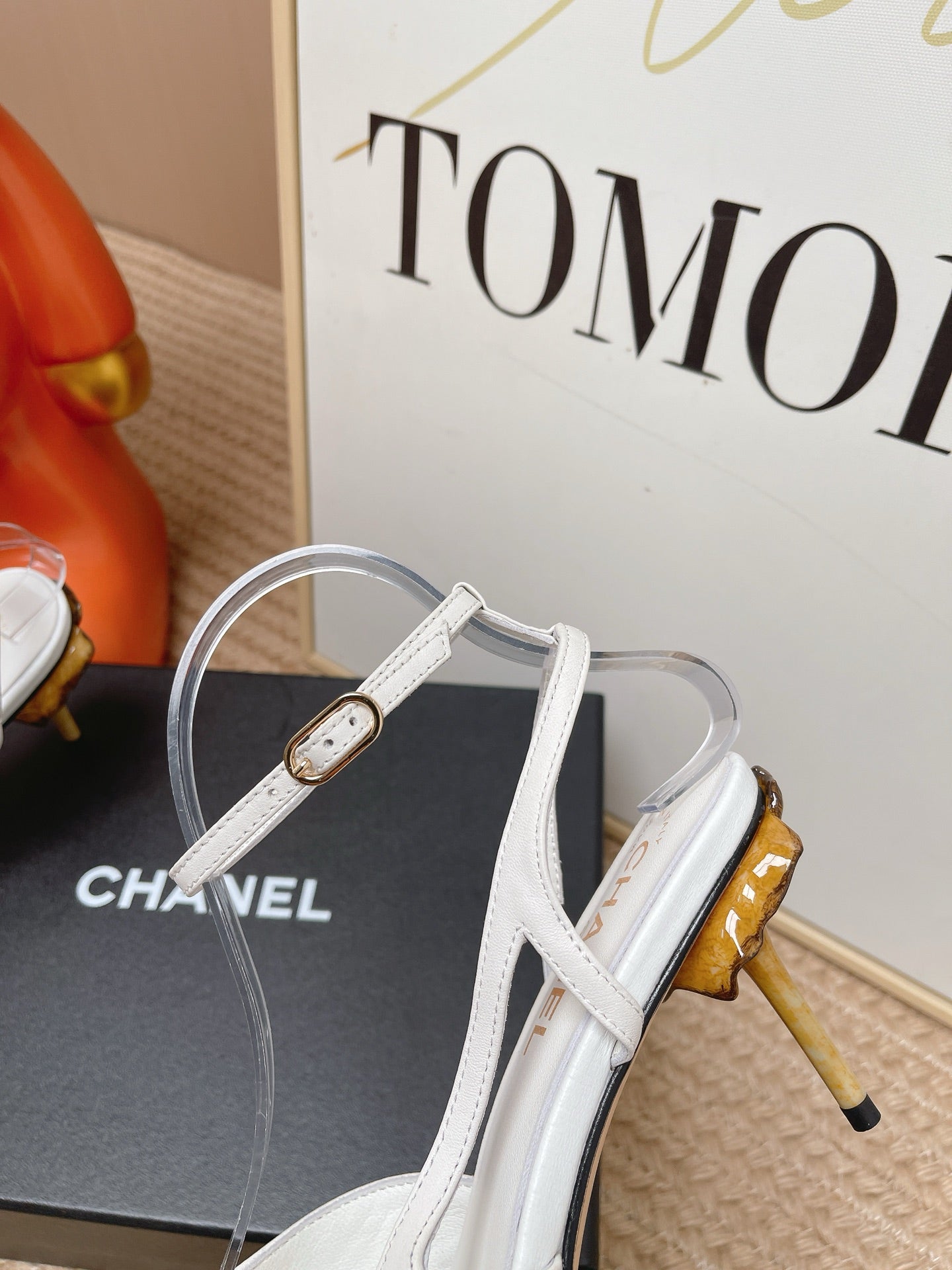 Chanel 2026 Mushroom-heeled Slingback 70mm Lambskin 855283