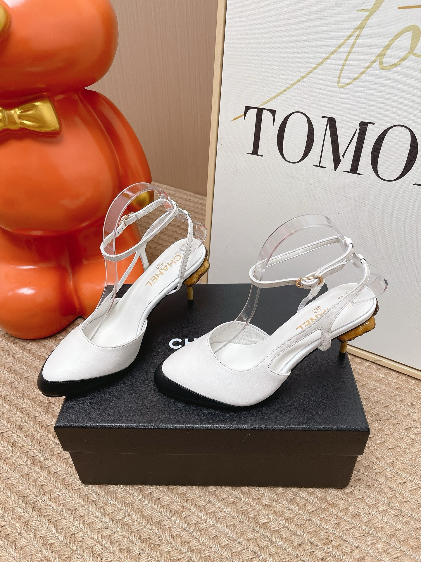 Chanel 2026 Mushroom-heeled Slingback 70mm Lambskin 855283