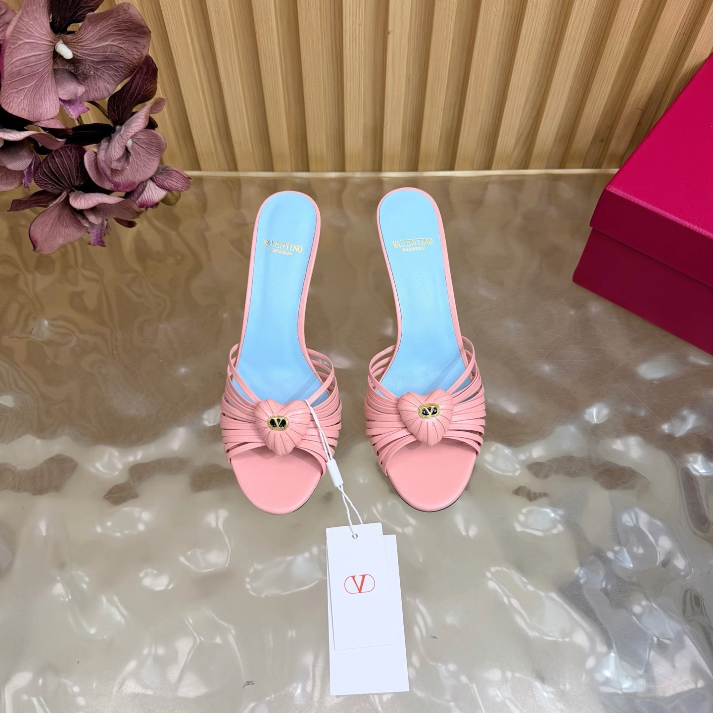 Valentino 2026 Garavani Coeur Royal 80mm Sandals 853005
