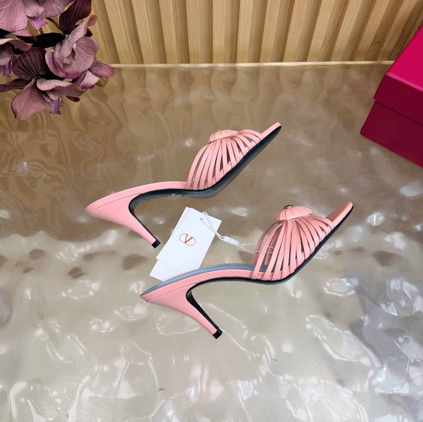 Valentino 2026 Garavani Coeur Royal 80mm Sandals 853005