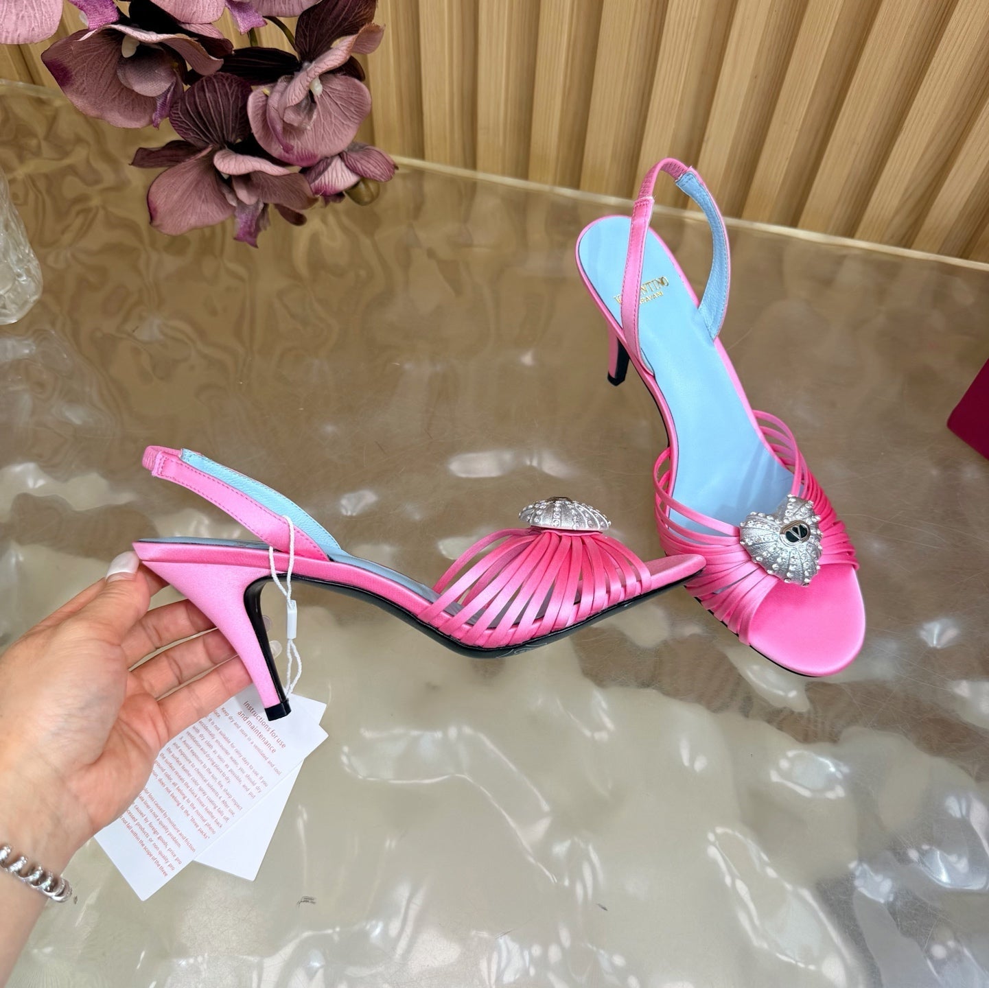 Valentino 2026 Garavani Coeur Royal 80mm Sandals 853006