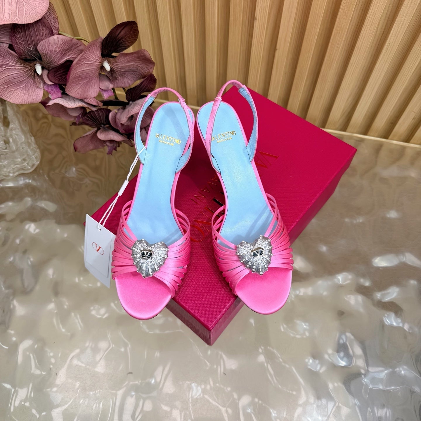 Valentino 2026 Garavani Coeur Royal 80mm Sandals 853006