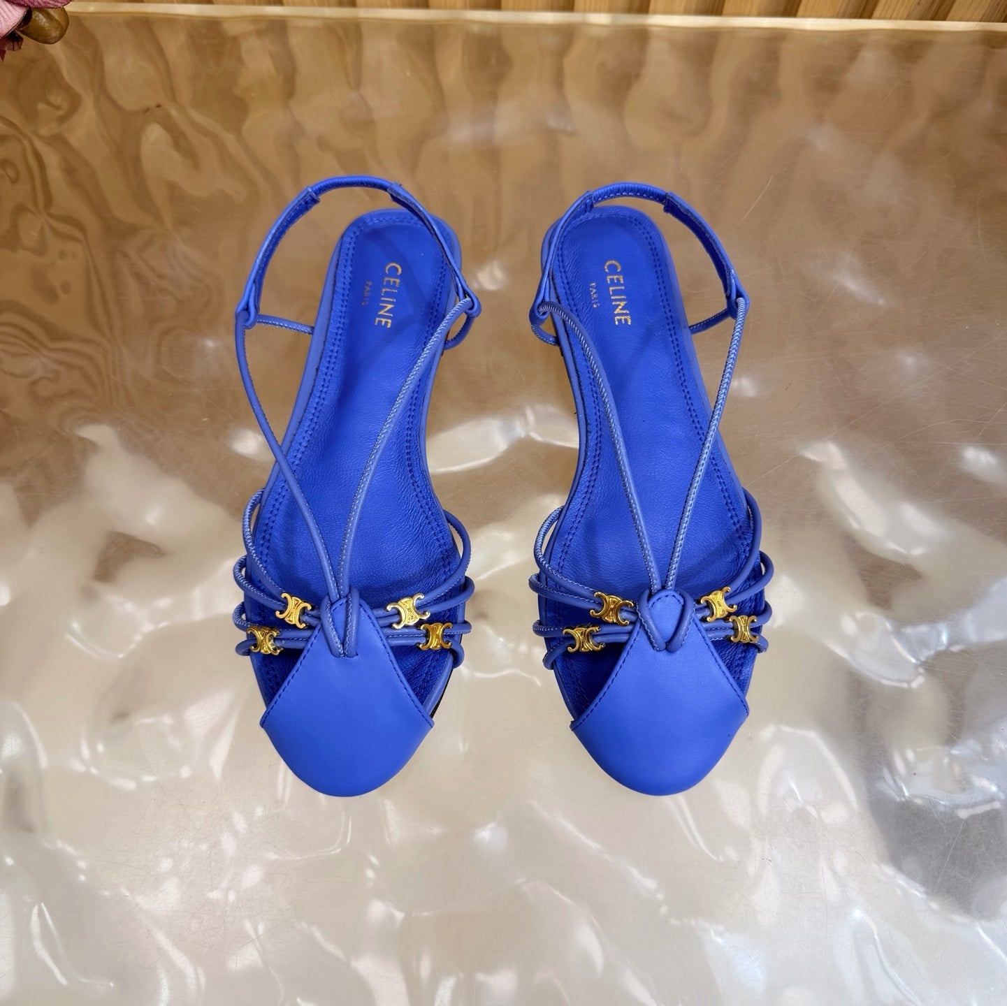 Celine 2026 Arc de Triomphe Cocktail Sandal Calfskin 228222