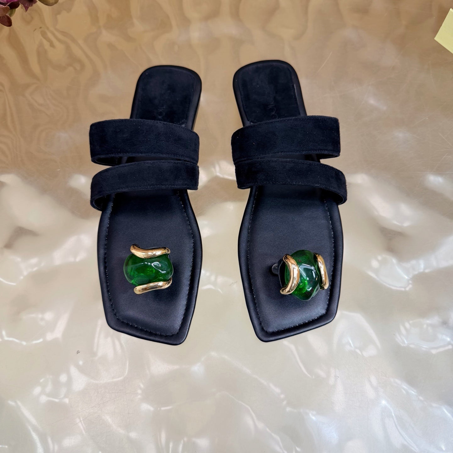 Jimmy Choo 2026 Flat Sandals Suede 949782