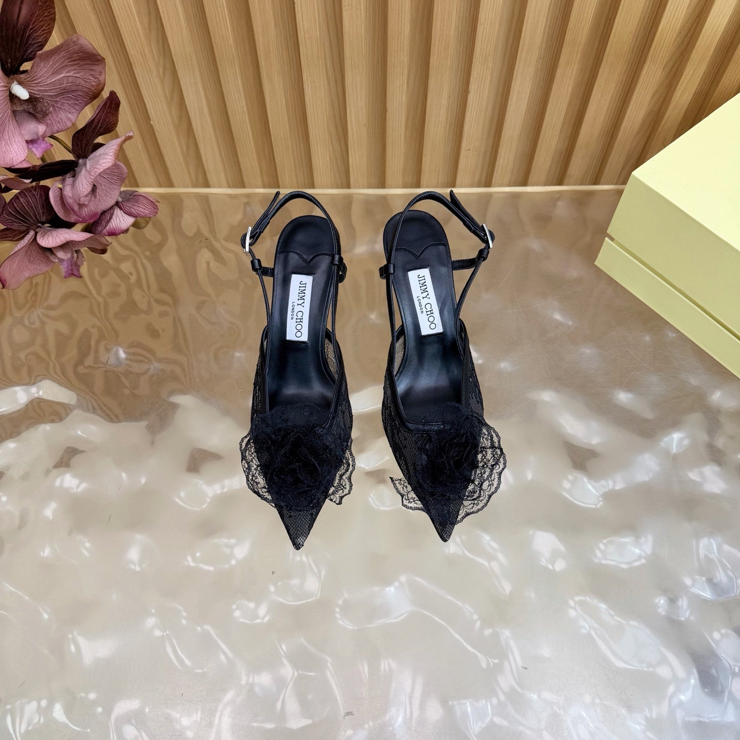 Jimmy Choo 2026 Mimmi Slingback 65mm Lace 949803