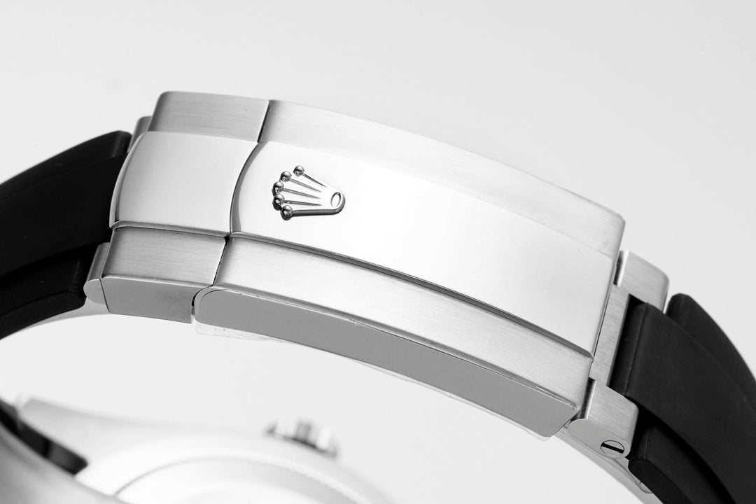 Rolex Sky-Dweller 42mm Stainless Steel Case White Dial Rubber Strap