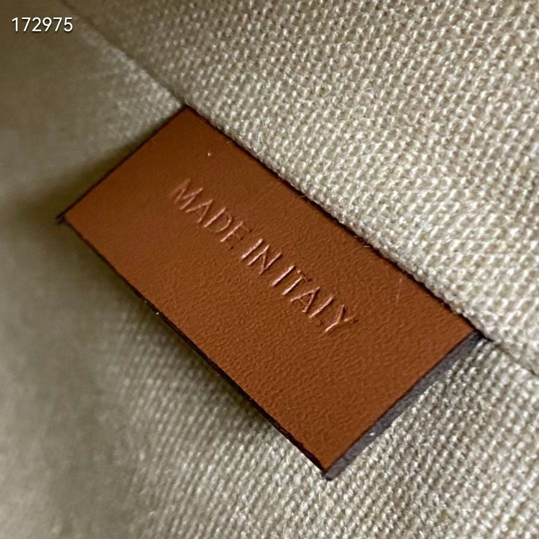 Celine 2026 Micro Sailor bag 17.5cm Natural Tan Triomphe Canvas Calfskin