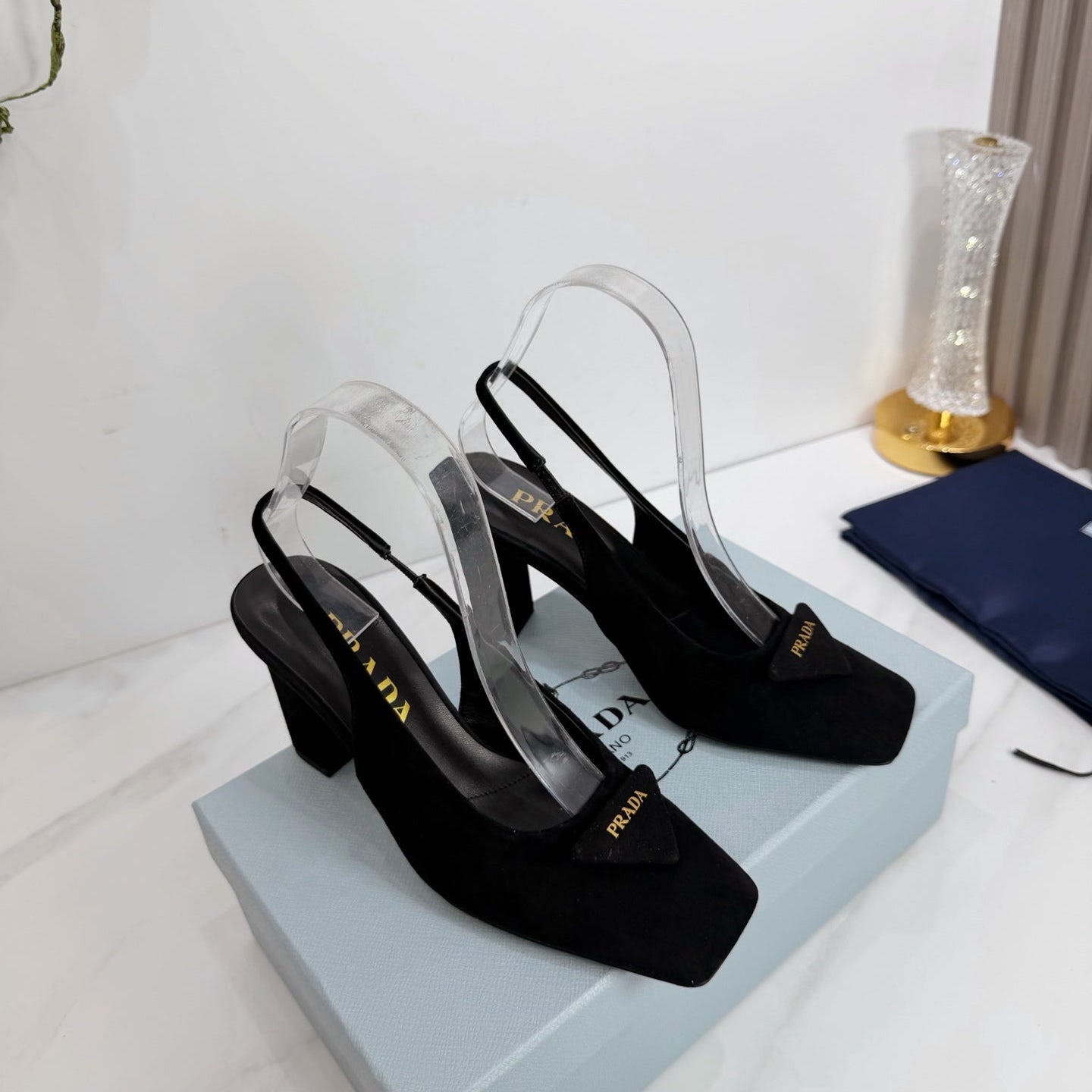 PRA 26SS Slingback 85 Suede 592374