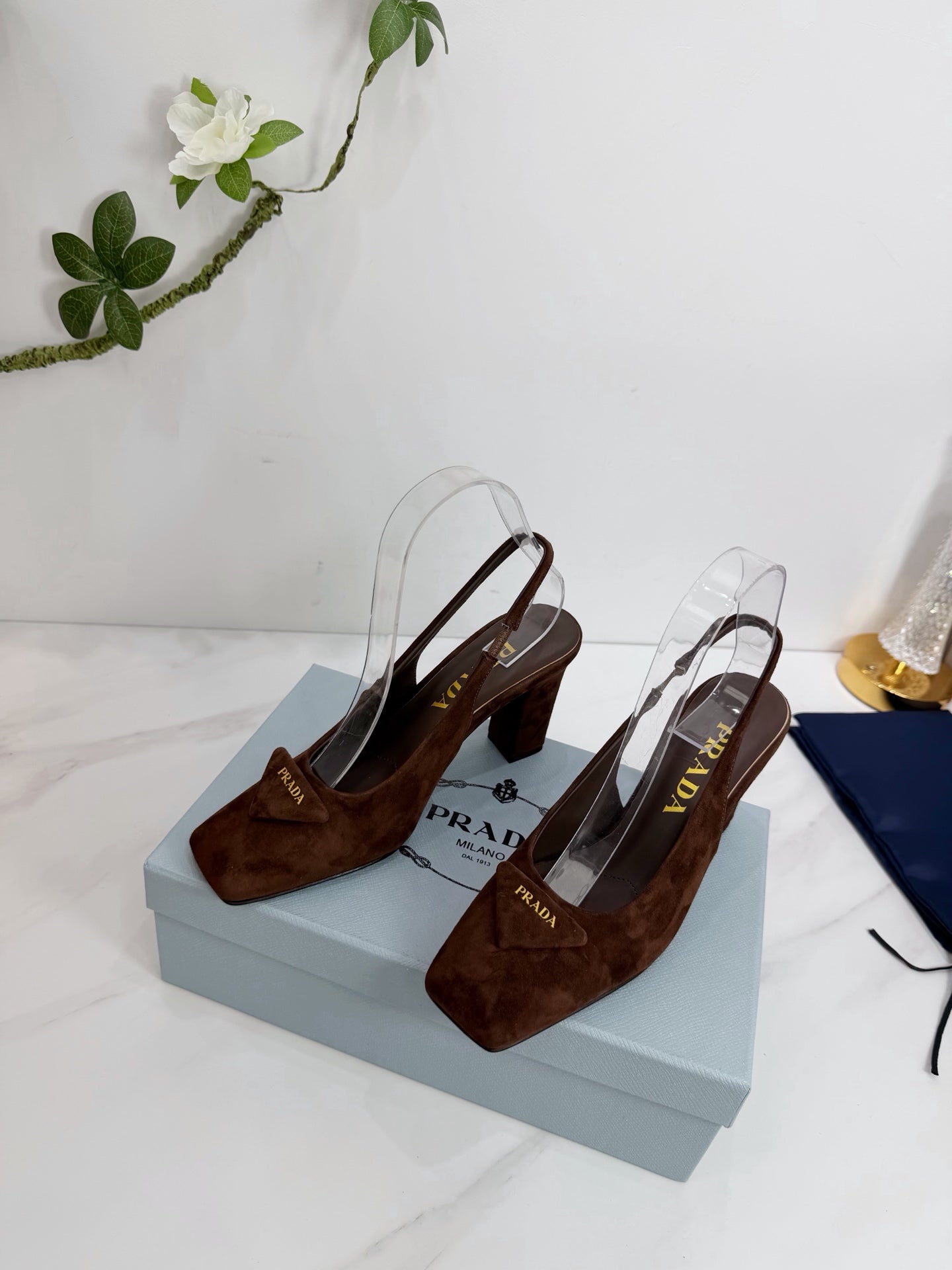 PRA 26SS Slingback 85 Suede 592374