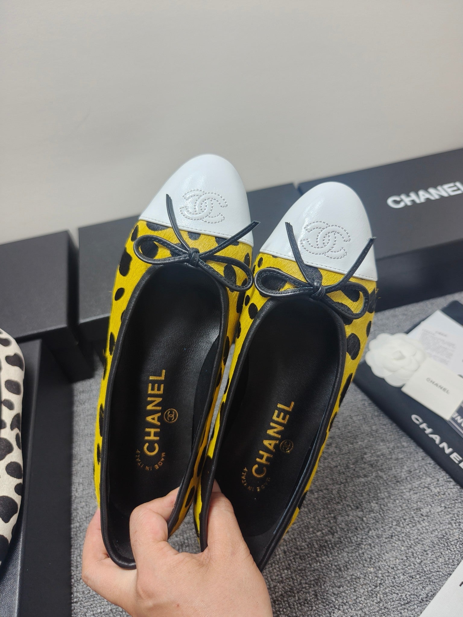 Chanel 2026 Ballet Flat Horsehair Sheepskin 855999