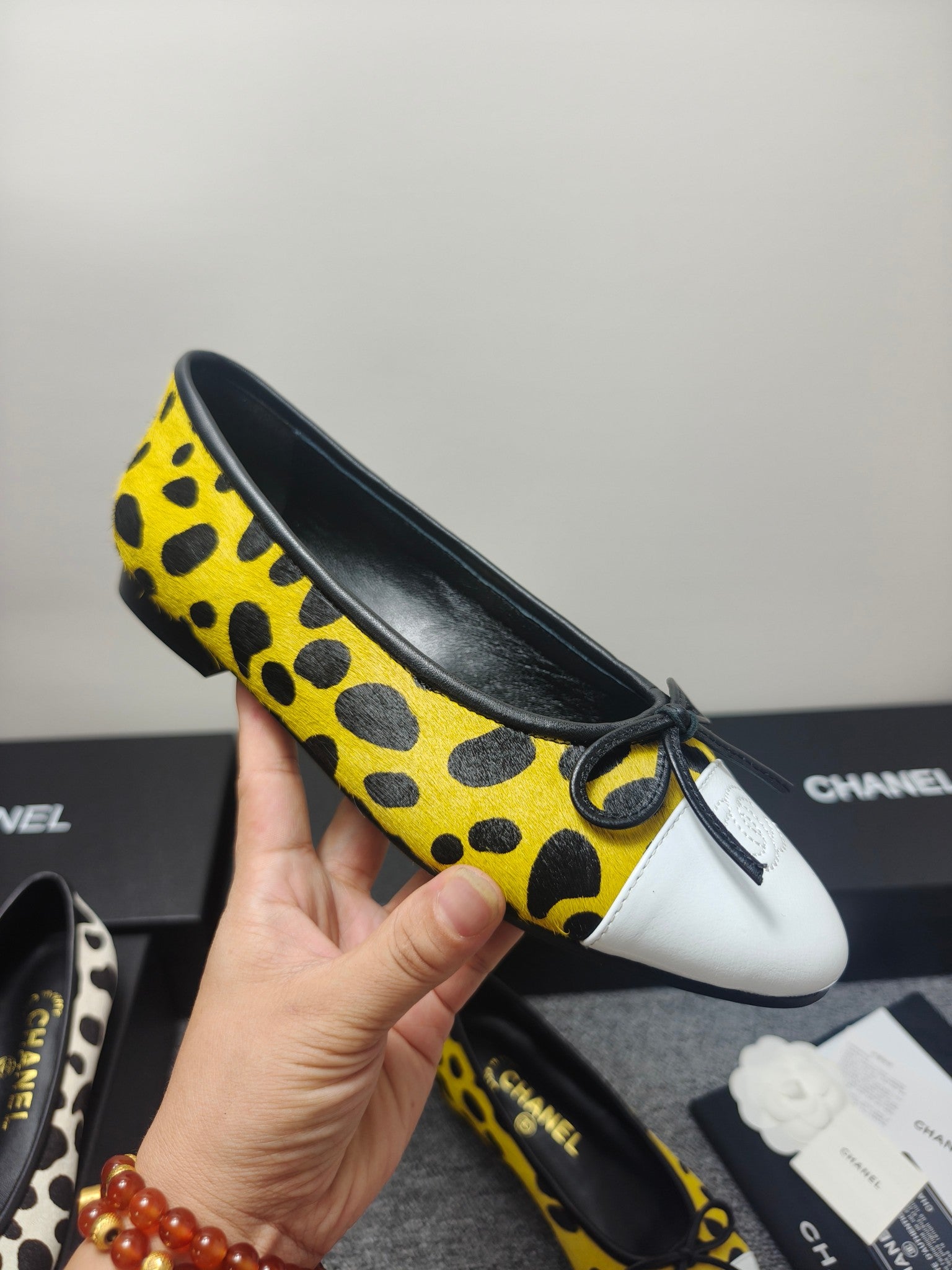 Chanel 2026 Ballet Flat Horsehair Sheepskin 855999