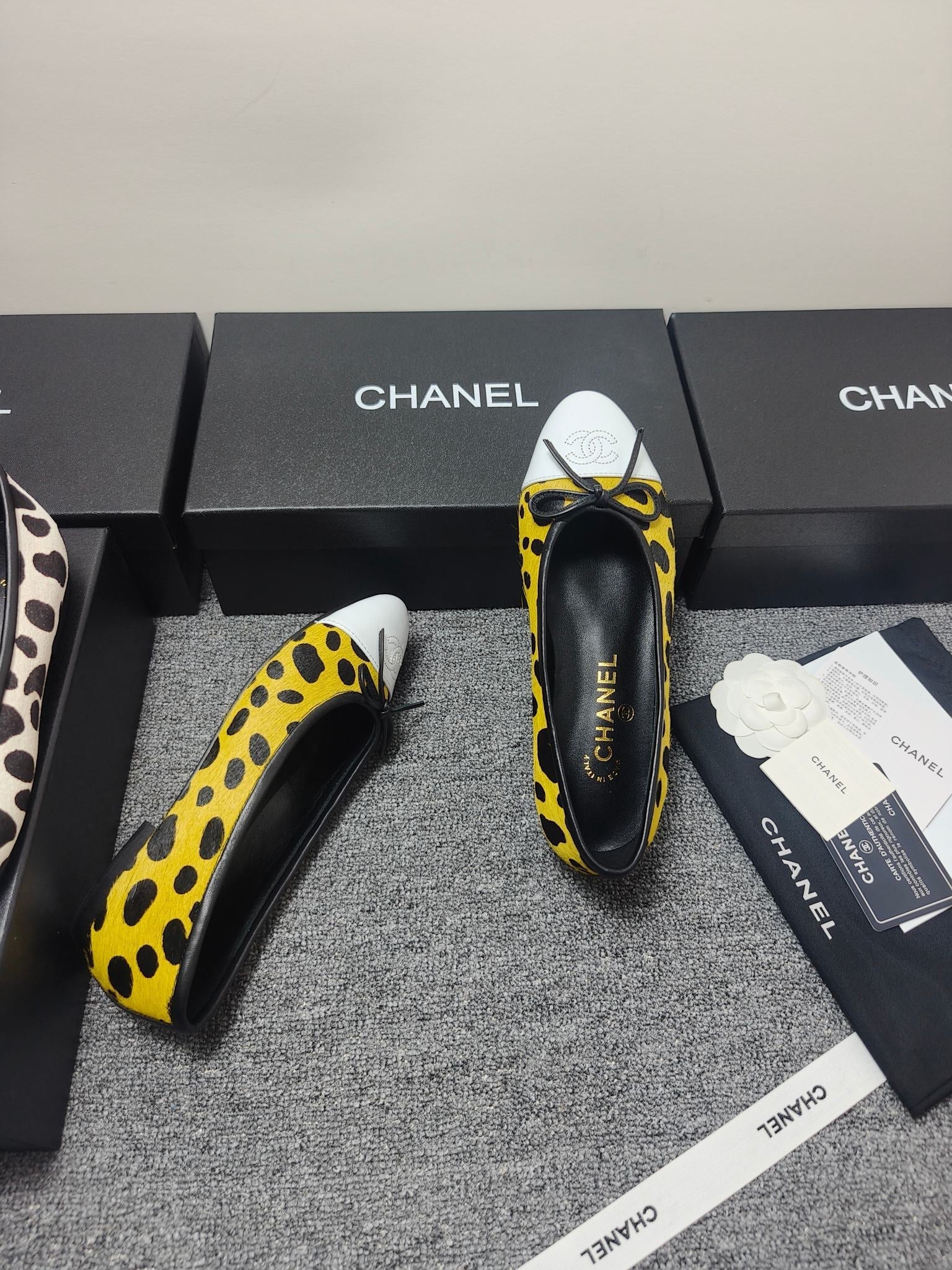 Chanel 2026 Ballet Flat Horsehair Sheepskin 855999