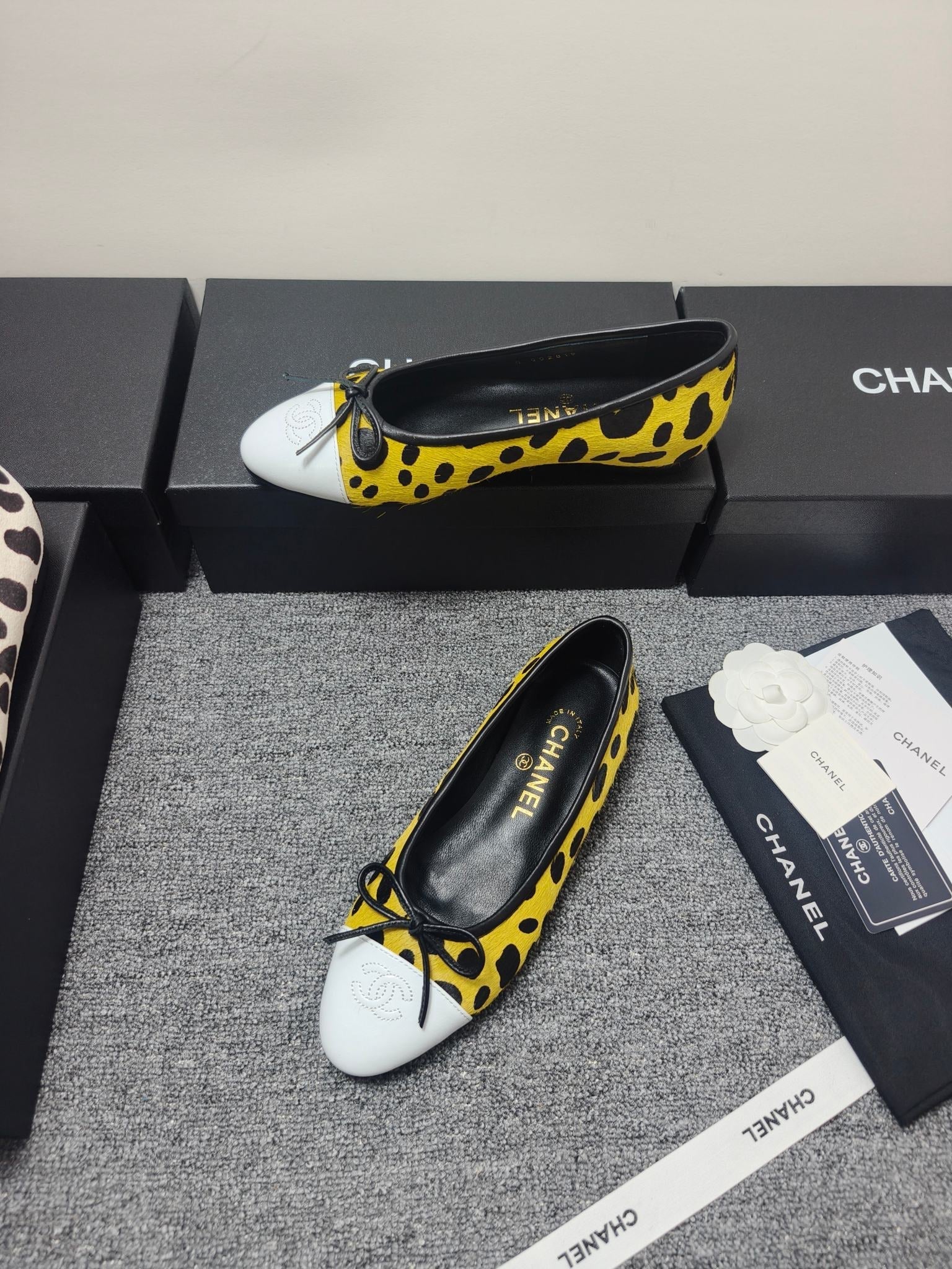 Chanel 2026 Ballet Flat Horsehair Sheepskin 855999