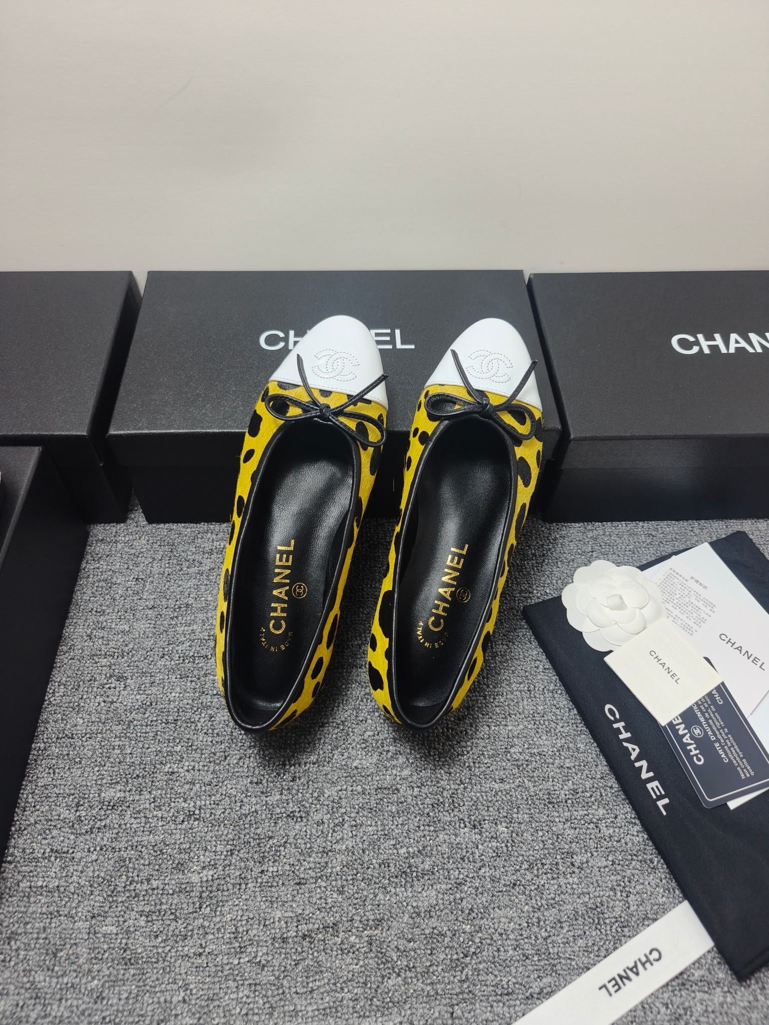 Chanel 2026 Ballet Flat Horsehair Sheepskin 855999