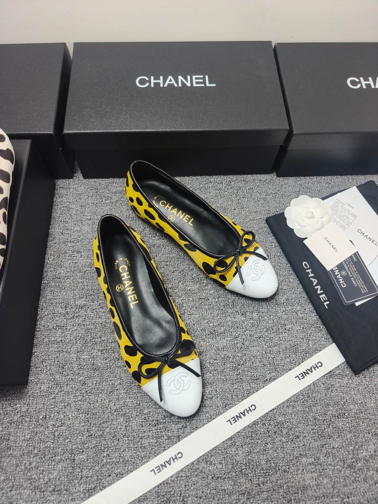 Chanel 2026 Ballet Flat Horsehair Sheepskin 855999