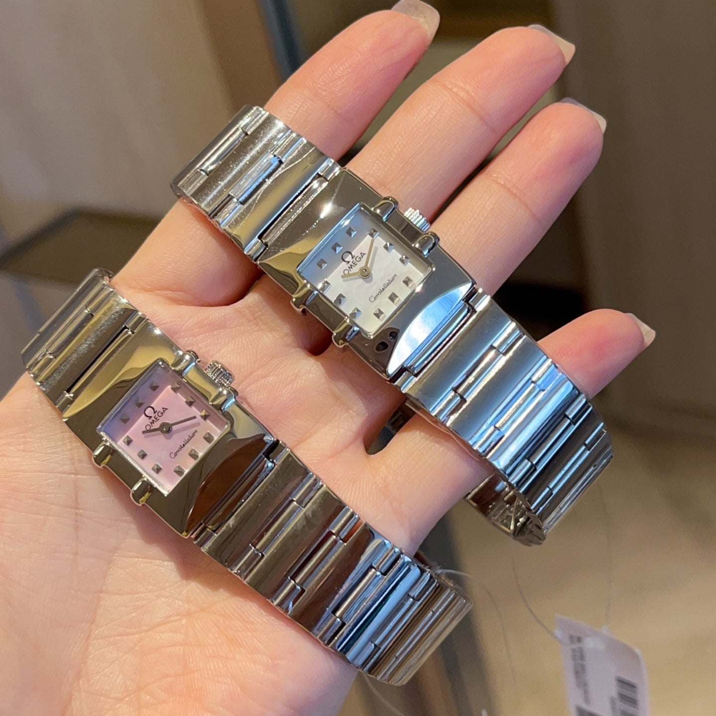 Omega Constellation 22mm Silver