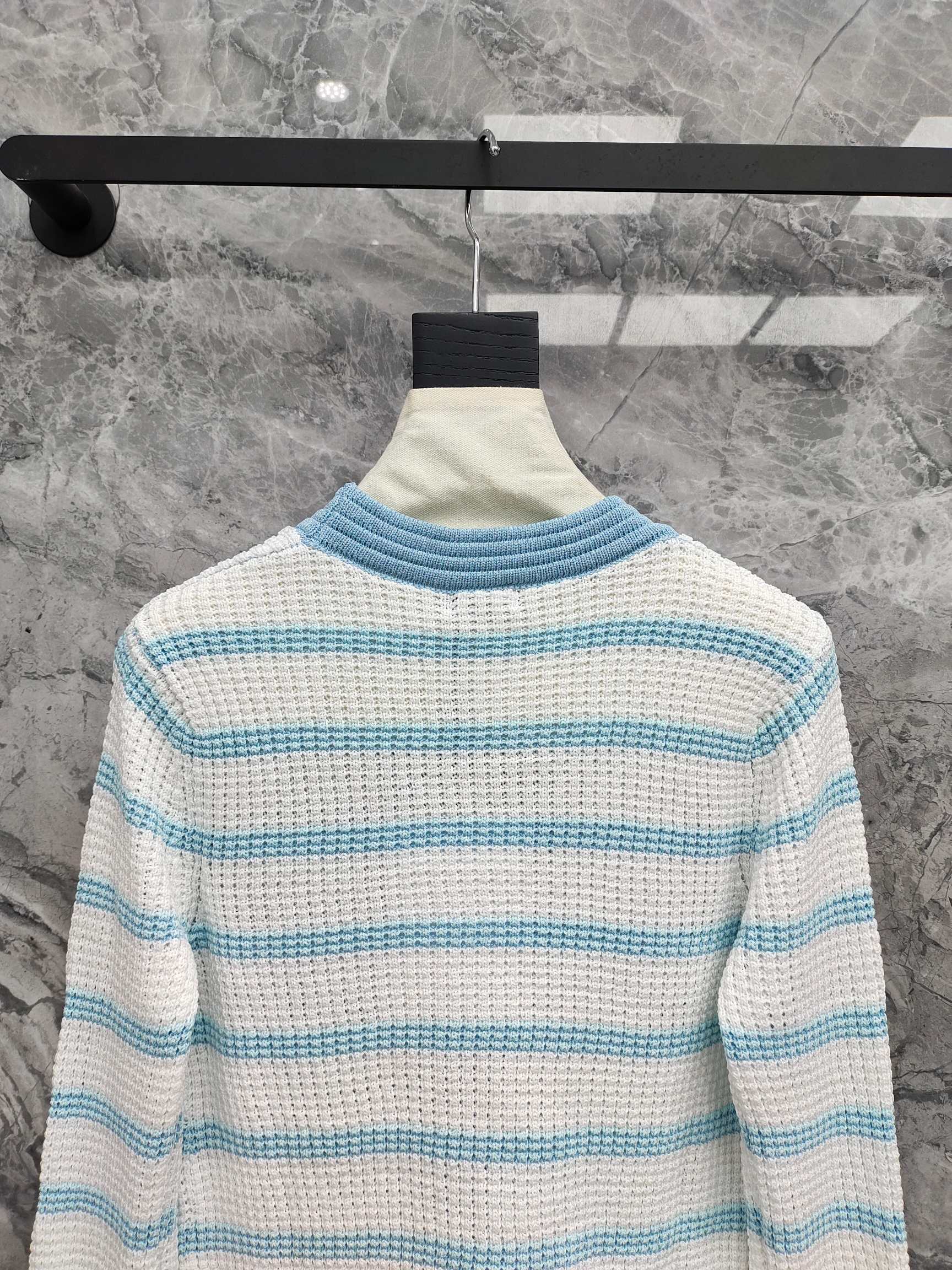 CC 25 Long Sleeve Striped Cardigan Tencel 283779