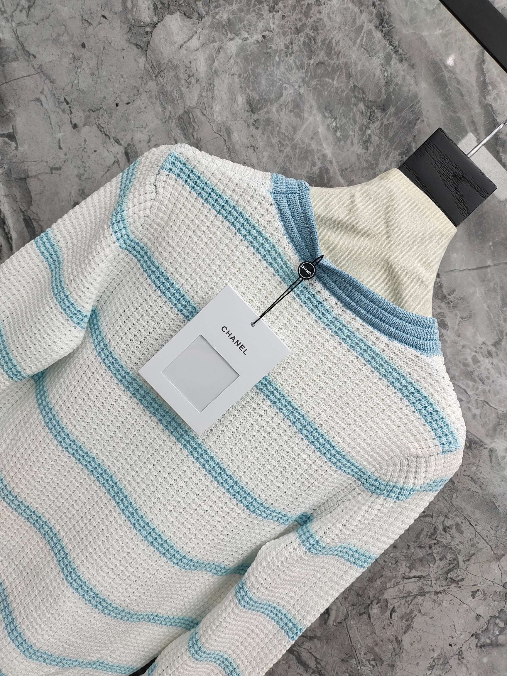 CC 25 Striped Sweater Tencel 283776