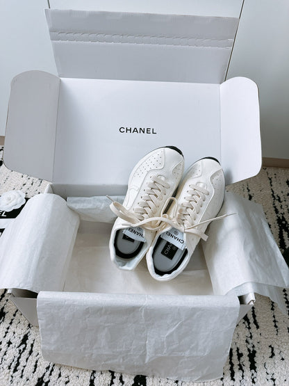 CC Sneaker 35mm In White Soft Cowhide 144691