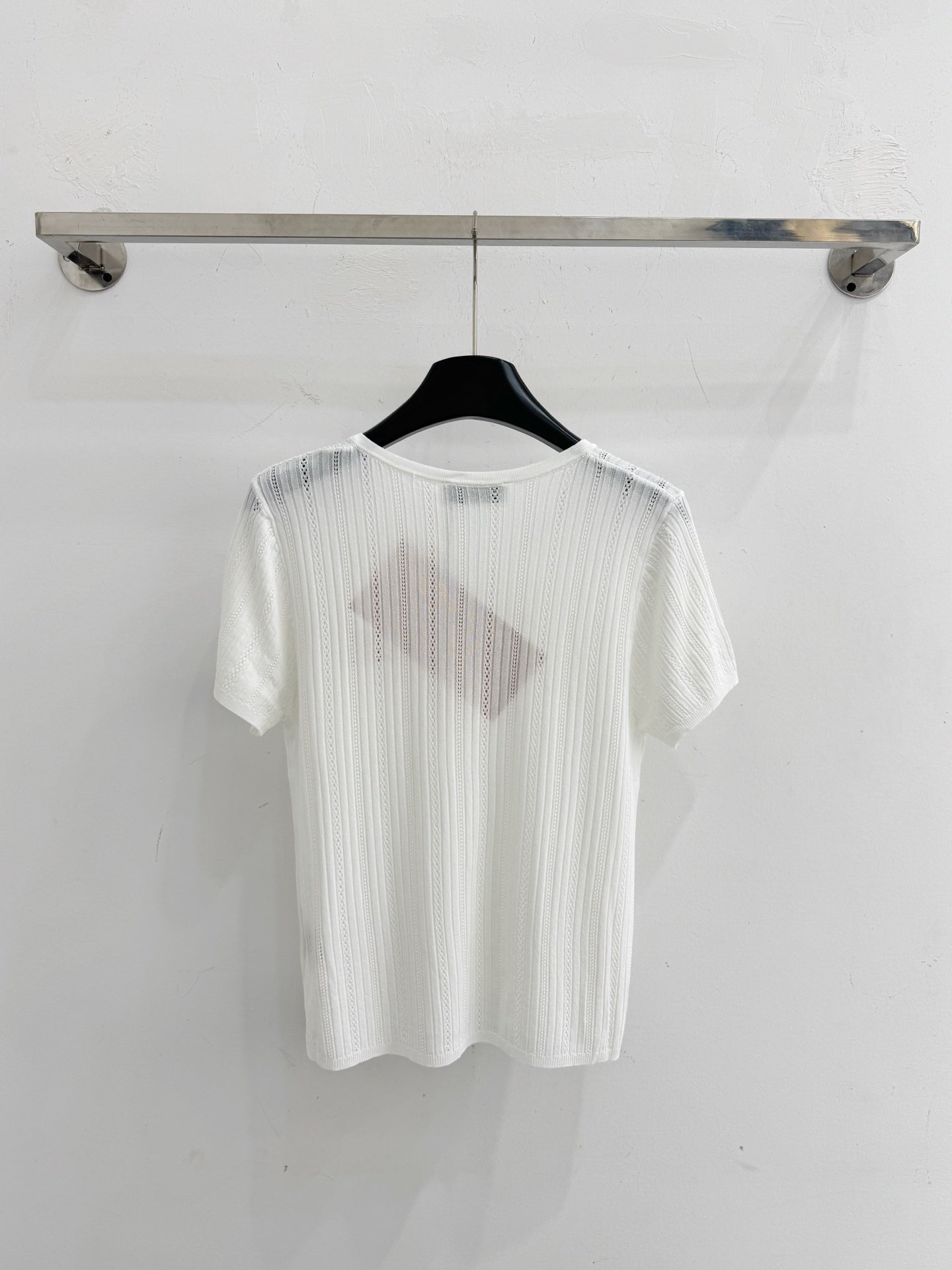 Miumiu 2026 V-Neck Knit Sweater Tencel 445563
