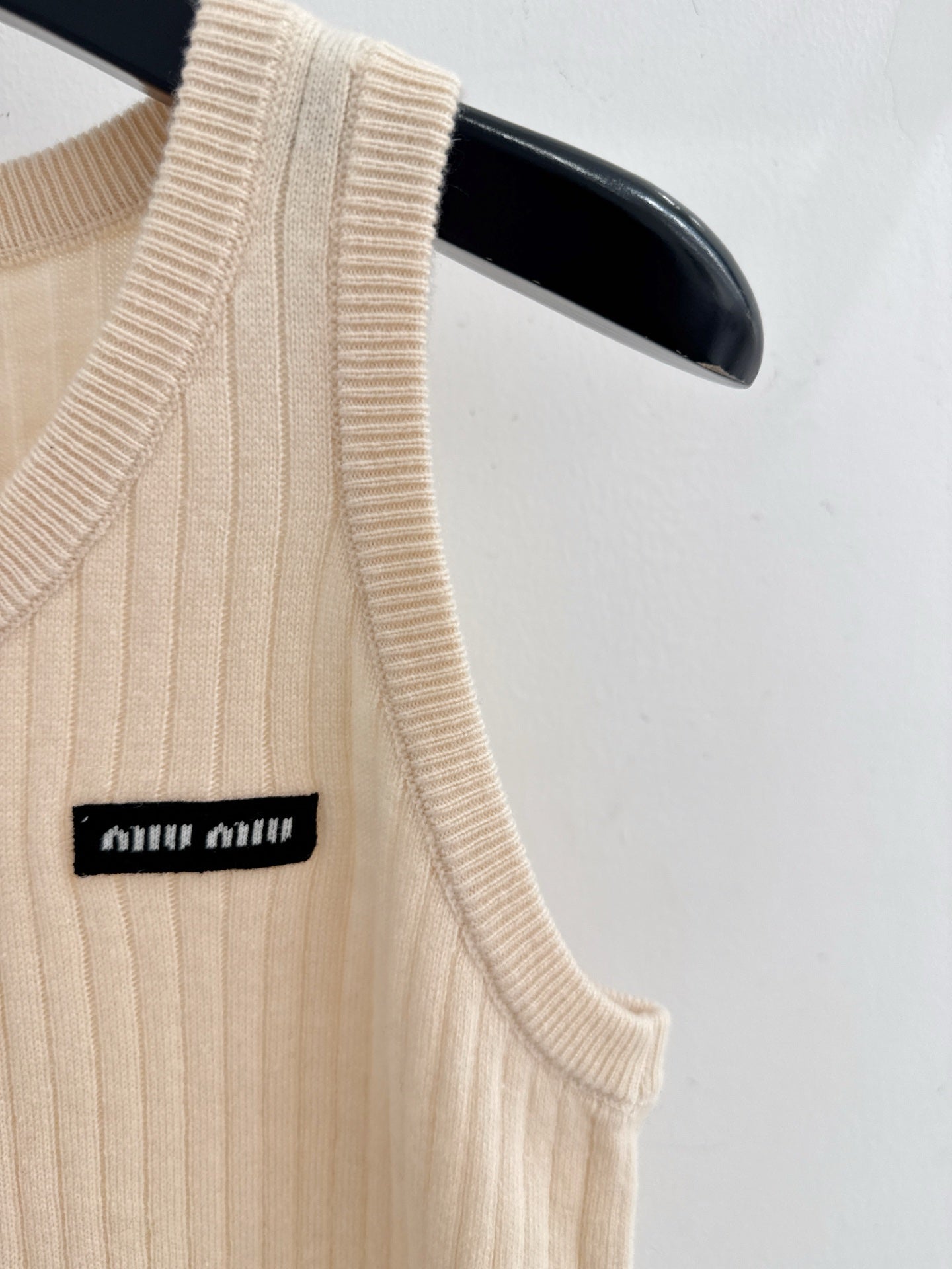 MiuMiu 2026 Knit Vest Wool 647897