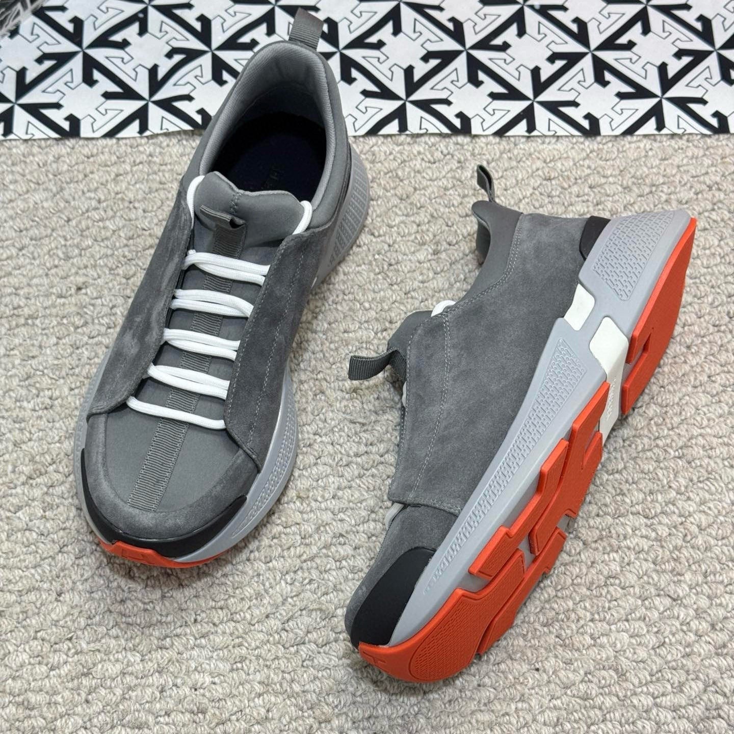 HM Men's Just Sneaker Grey Suede 545942