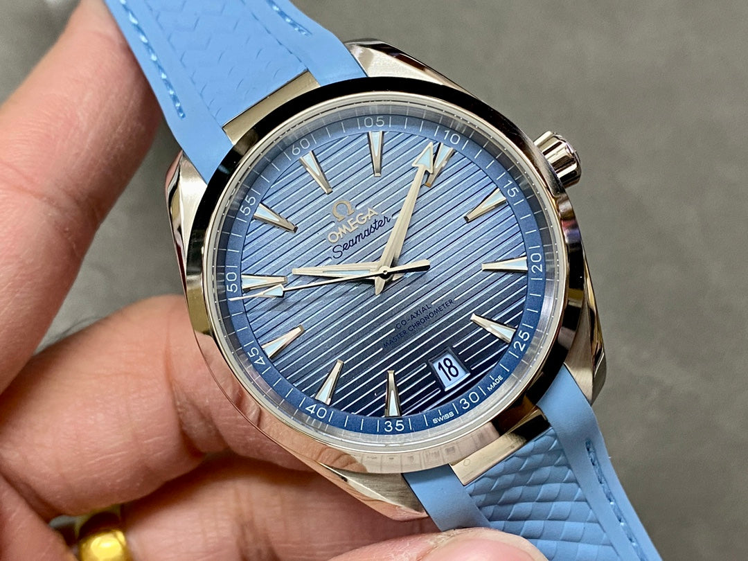 Omega Seamaster Aqua Terra 41mm Summer Blue 150M Co-Axial Master Chronometer