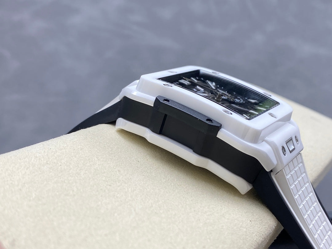 Hublot Square Bang Unico White Ceramic 42mm Watch