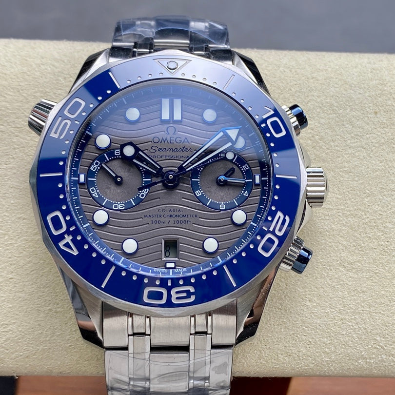 Omega Seamaster Diver 300M Co-Axial Master Chronometer Chronograph 44 mm Watch