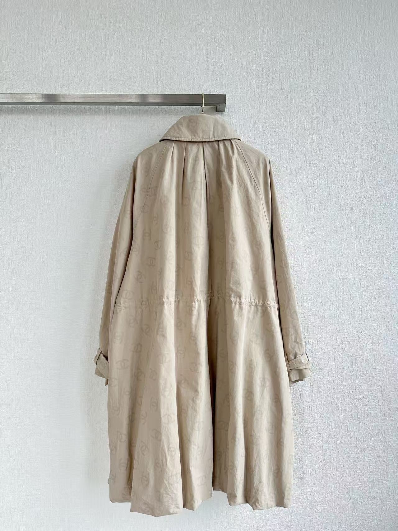 CC 25 Long Coat Beige Cotton 99890950
