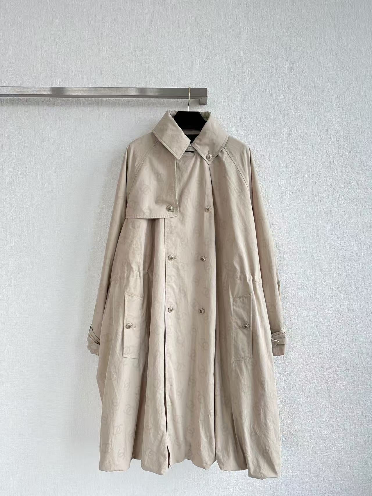 CC 25 Long Coat Beige Cotton 99890950
