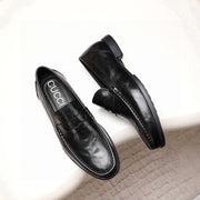 GG Men's Loafer Black Calfskin 525162