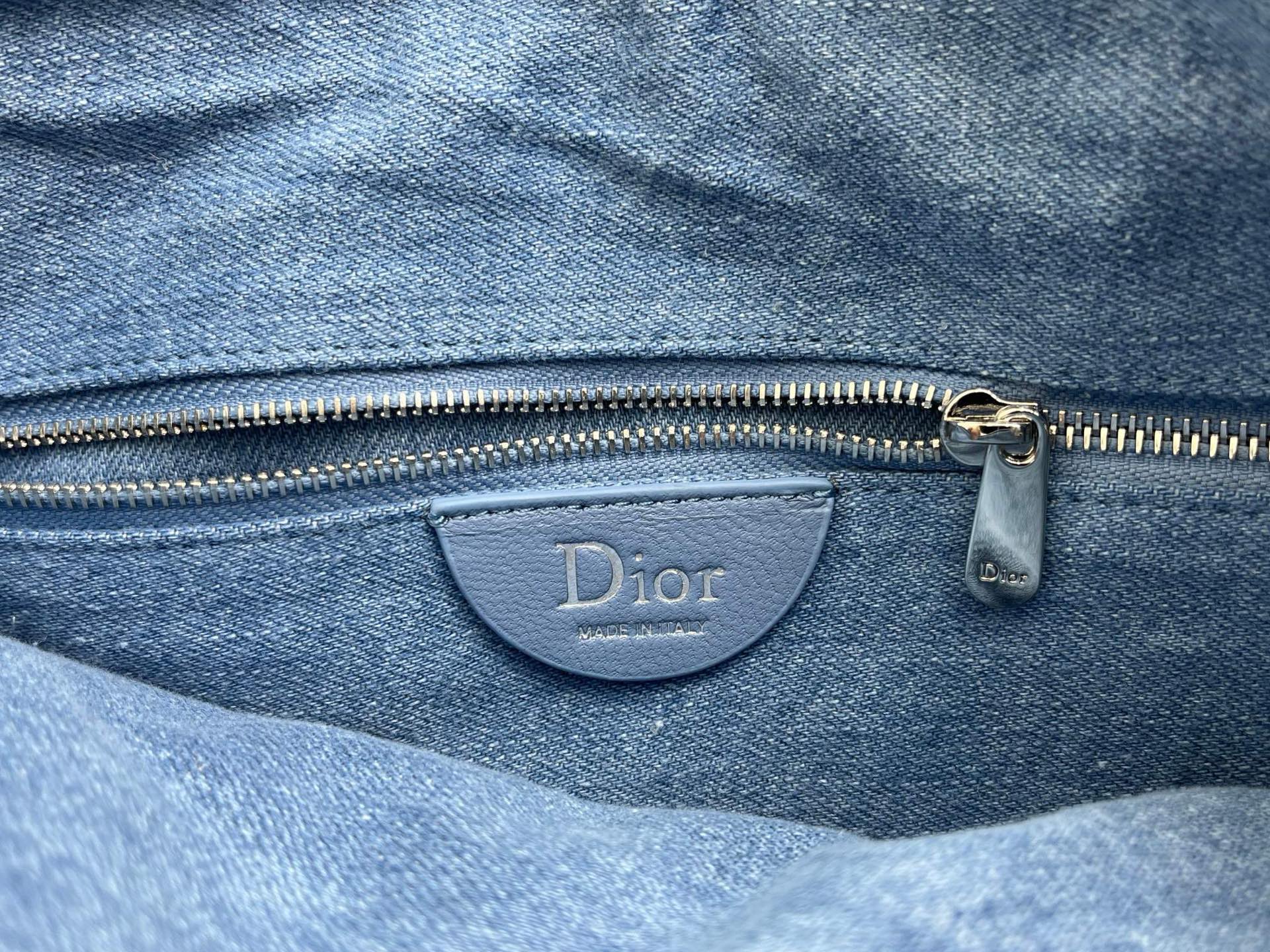 Dior 2026 Milly-La-Foret Bag 33cm Denim and Lambskin 158107