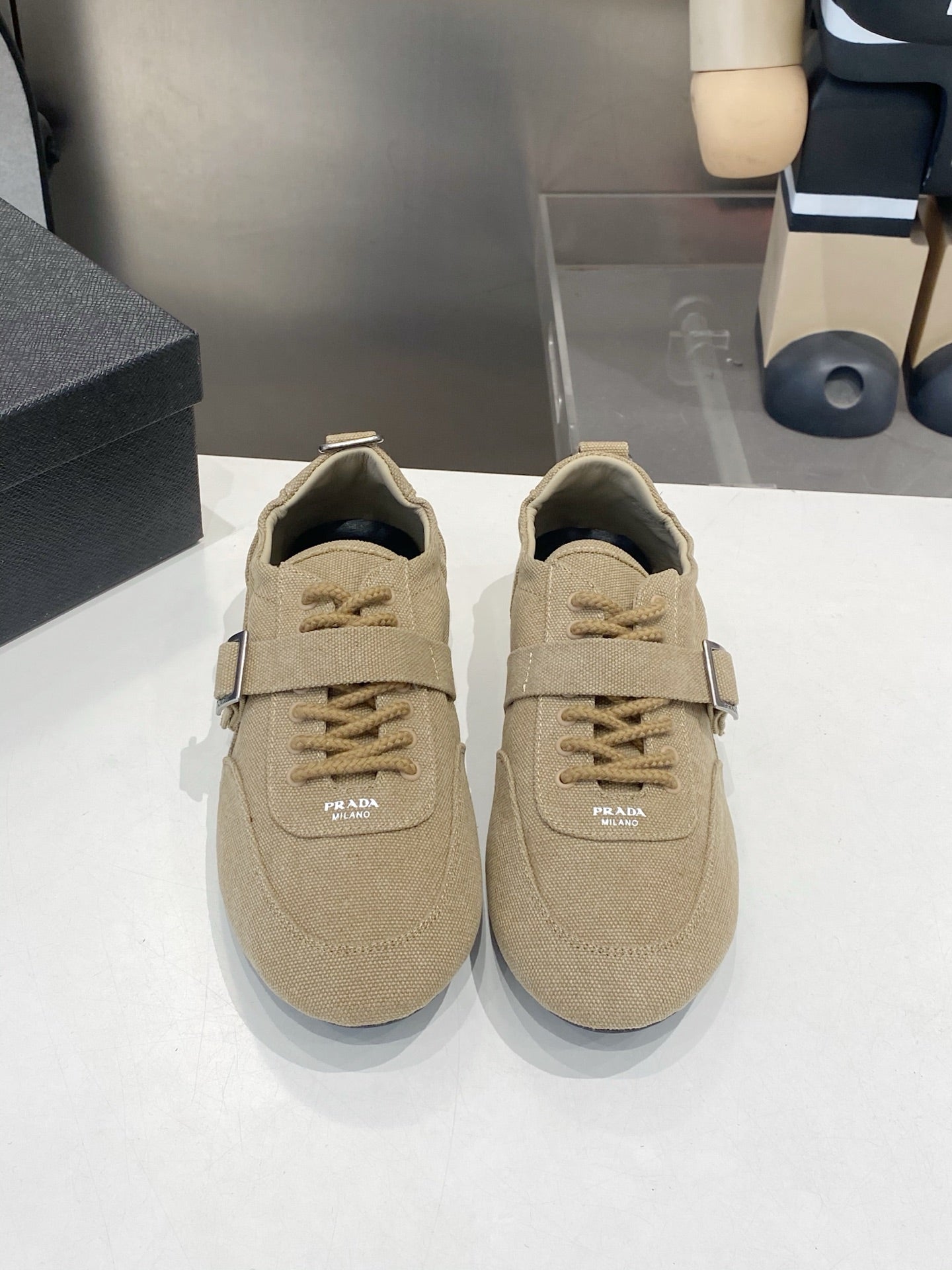 PRA 26S Casual Sneaker Beige Canvas 628553