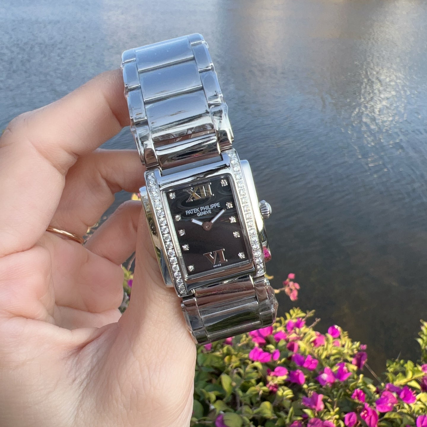 Patek Philippe Twenty-Four 26.3mm Black Dial Watch
