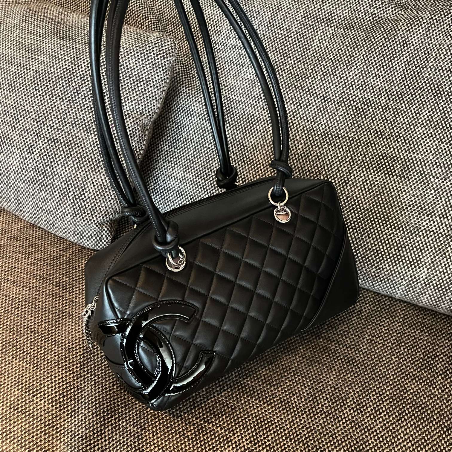 Chanel 2026 Cambon Ligne Bowling Bag 27cm Calfskin