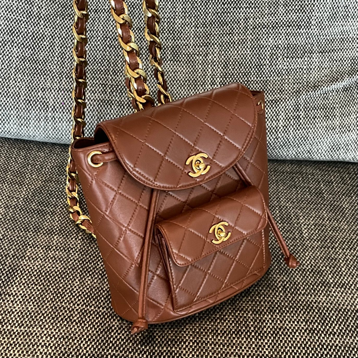Chanel 2026 Duma Backpack 30cm Calfskin