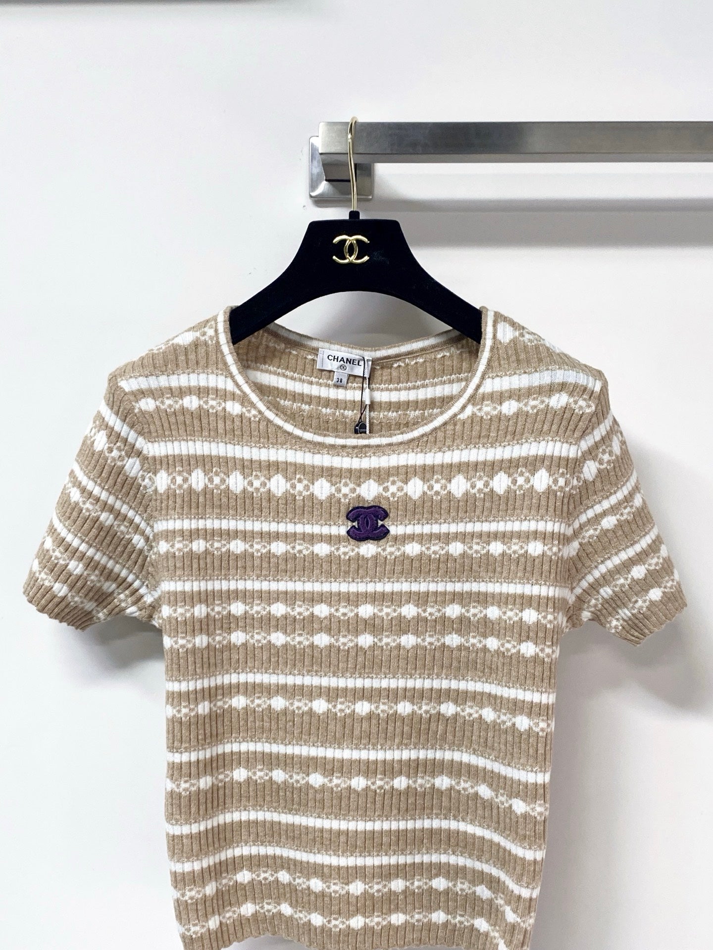 Chanel 2026 Short-Sleeved Shirt Cotton 396647