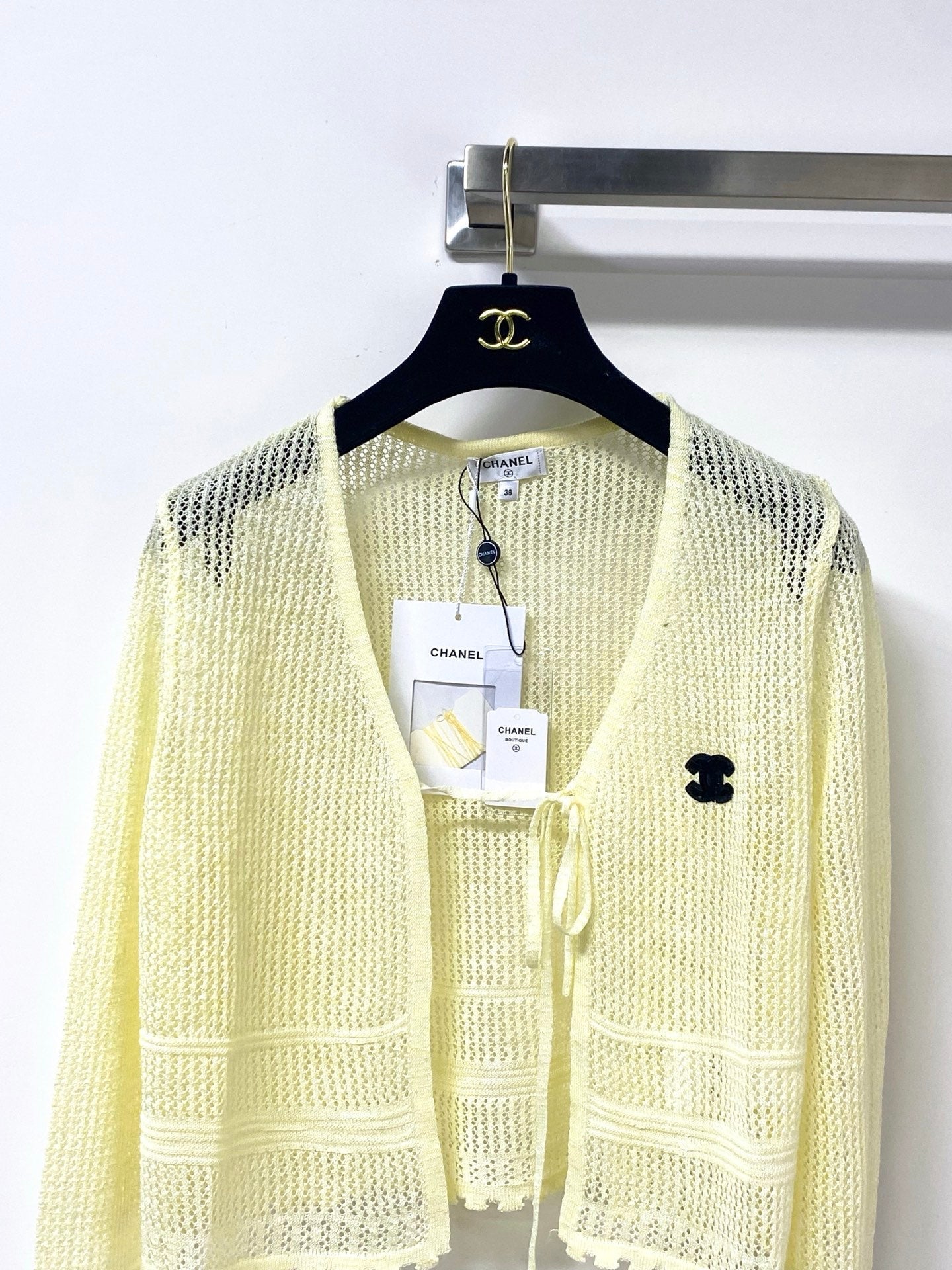 Chanel 2026 Short Knitted Cardigan Cotton 419392