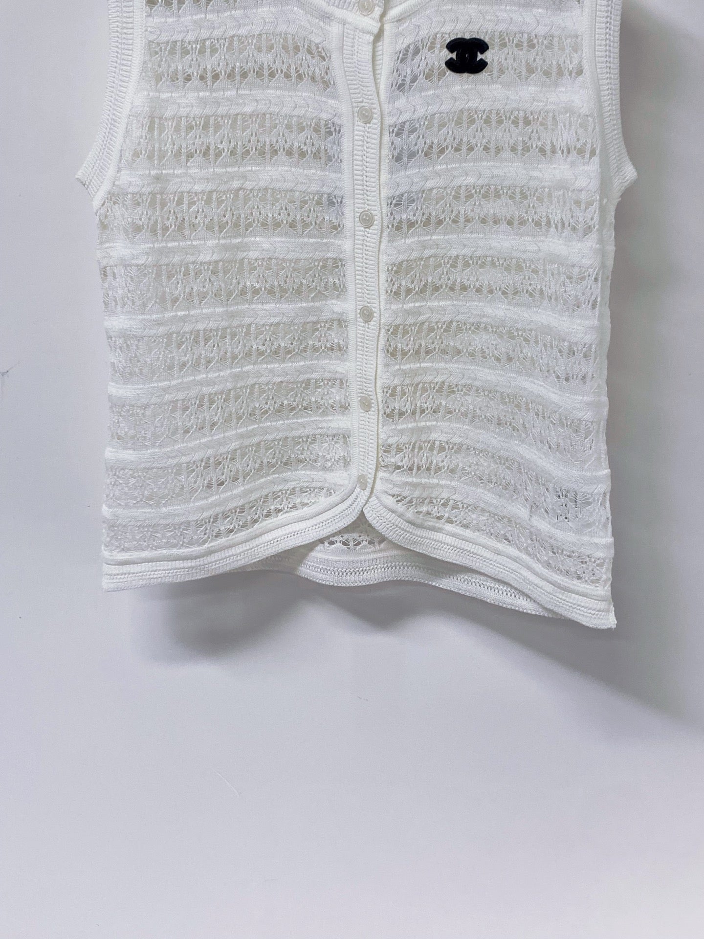 Chanel 2026 Knit Vest Vibrant Wool Laine 454064