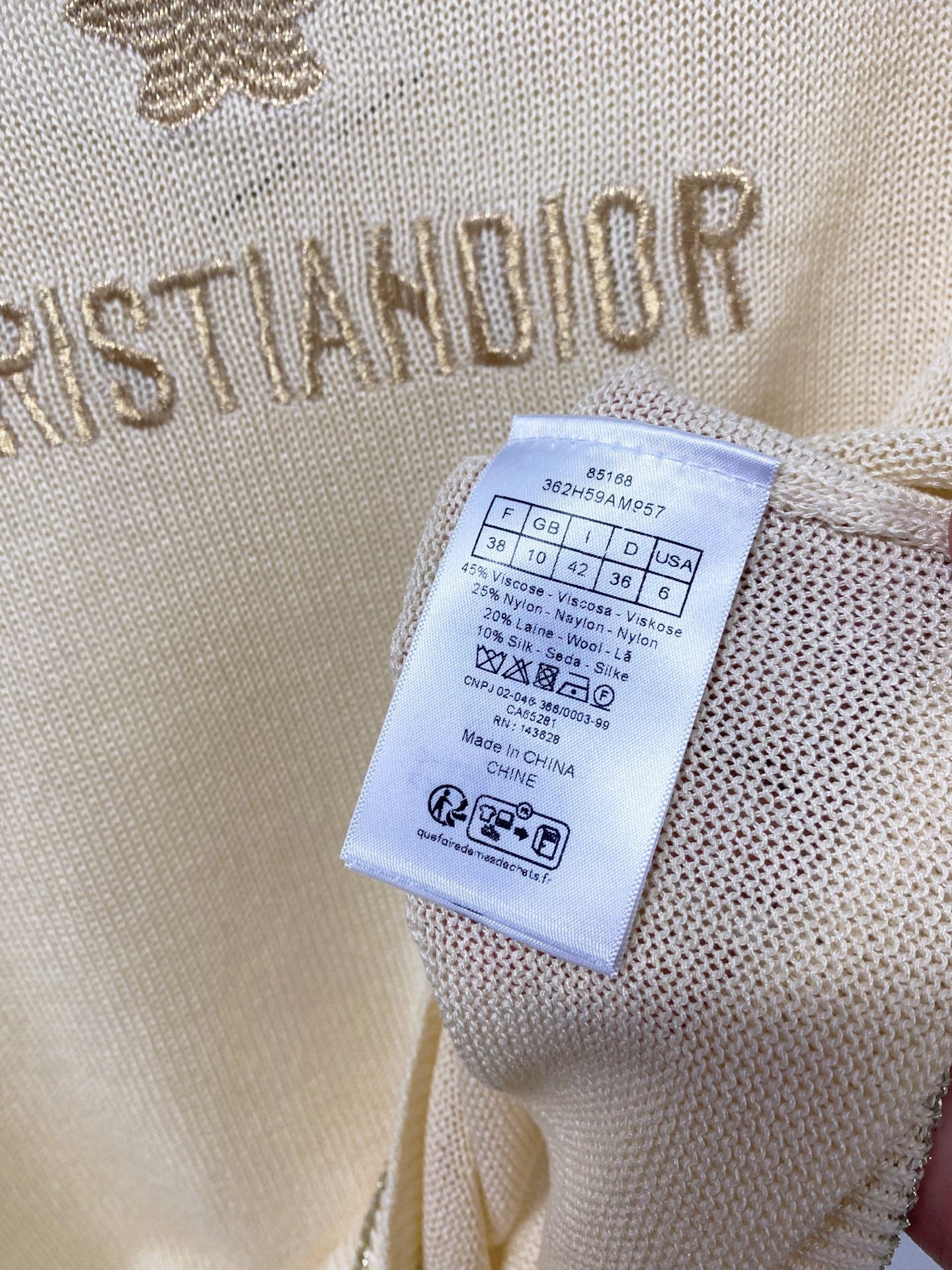 Dior 2026 Short-Sleeve Shirt  Viscosa 479871