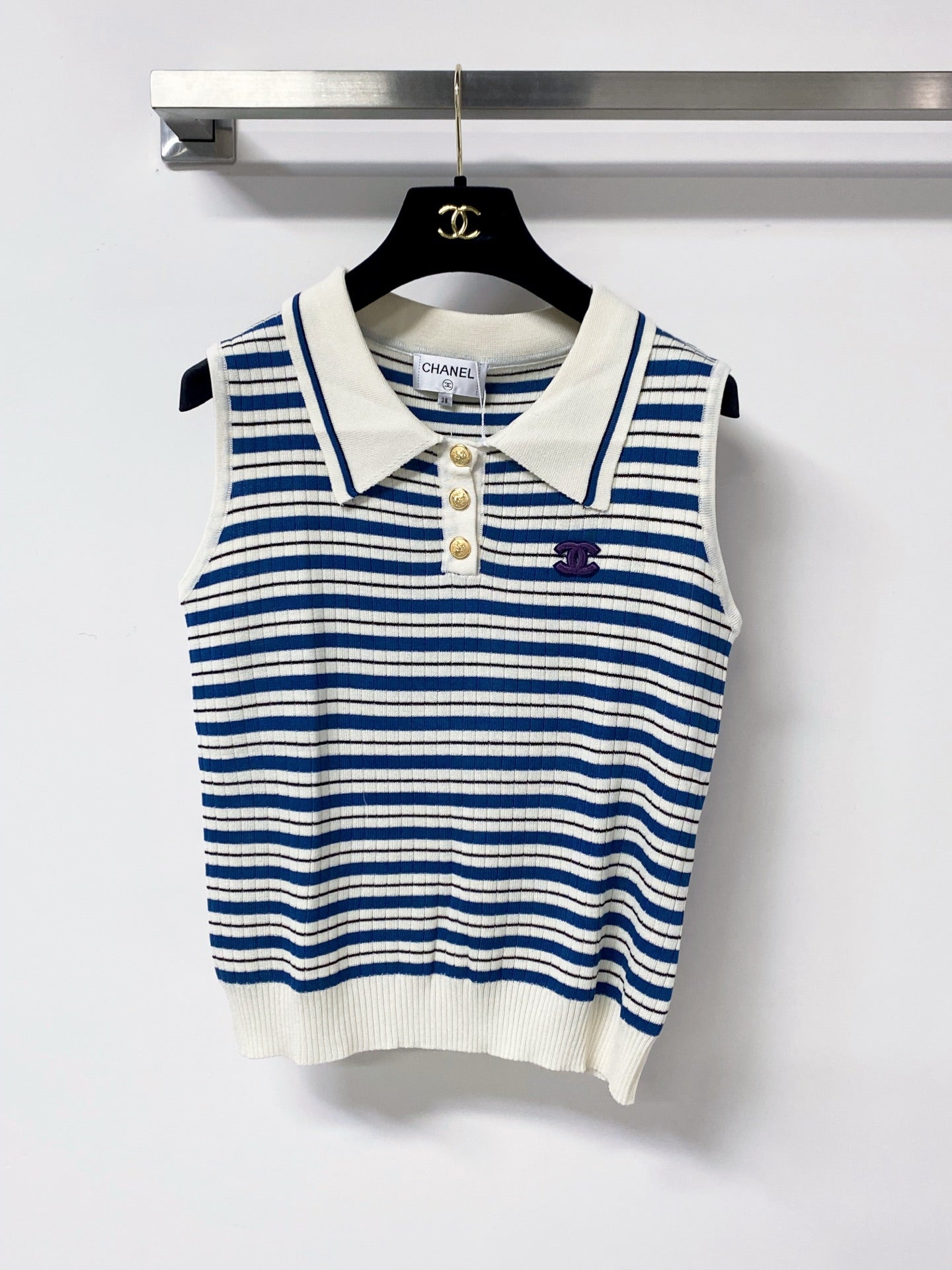 Chanel 2026 Vest Polo Shirt Wool 632169