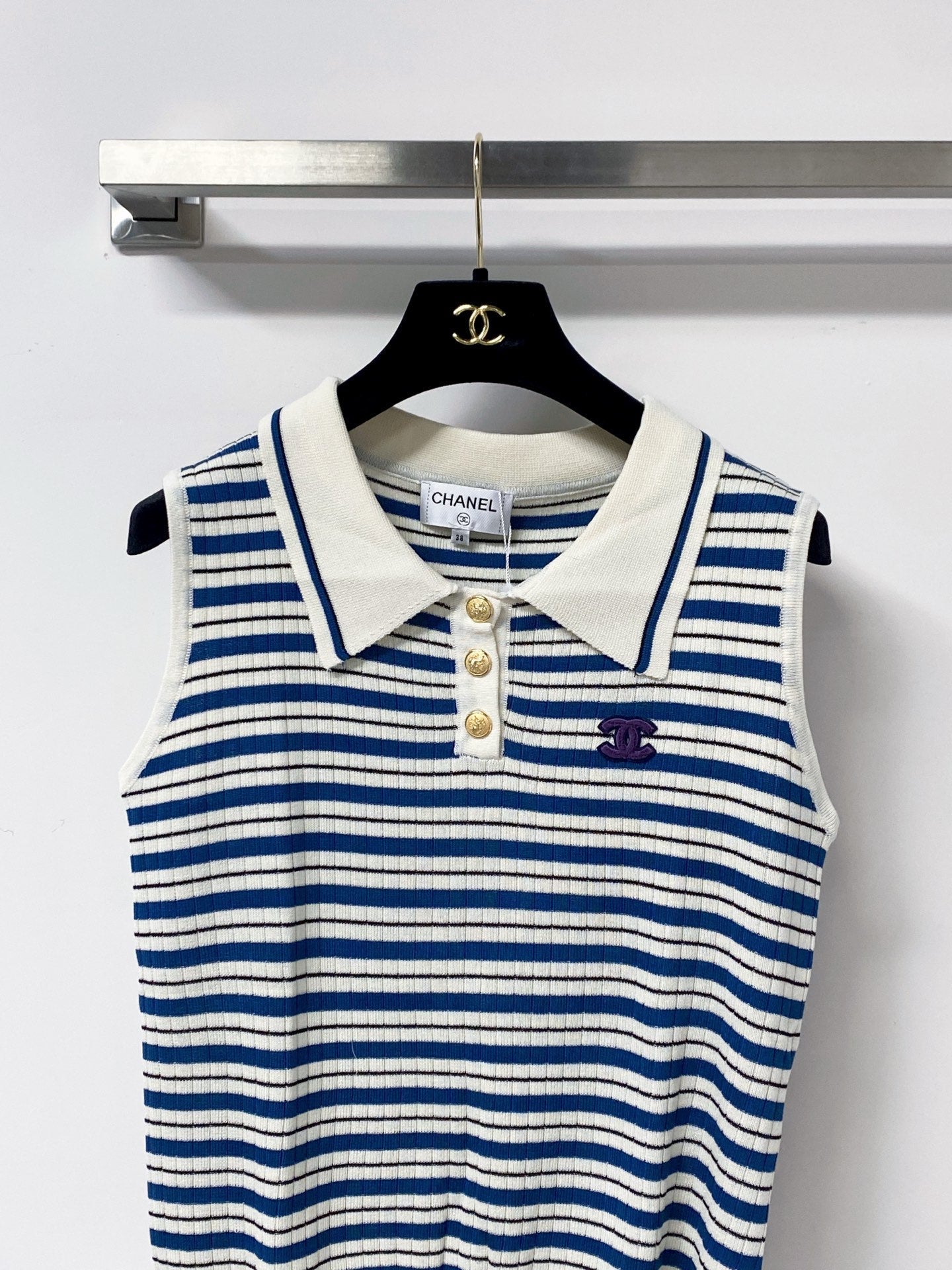 Chanel 2026 Vest Polo Shirt Wool 632169
