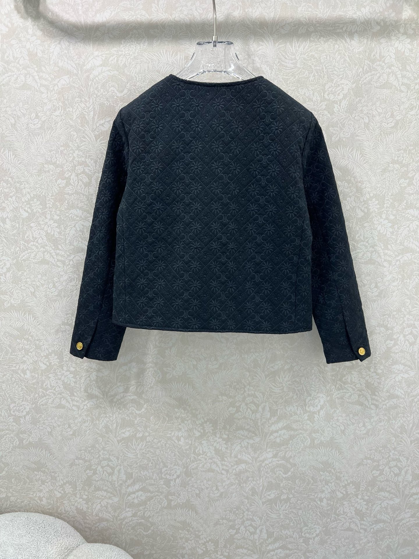 Celine 25 Jacquard Cotton Twill Jacket 292272