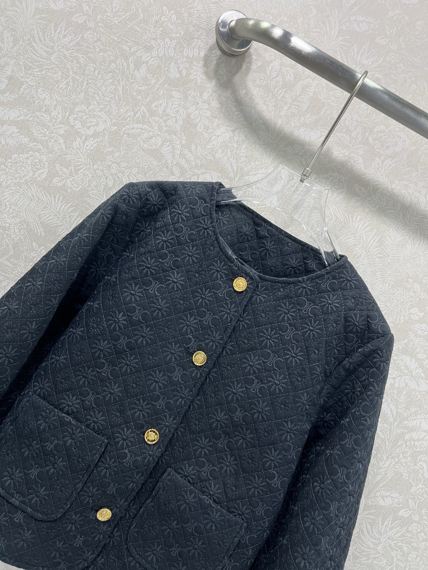 Celine 25 Jacquard Cotton Twill Jacket 292272