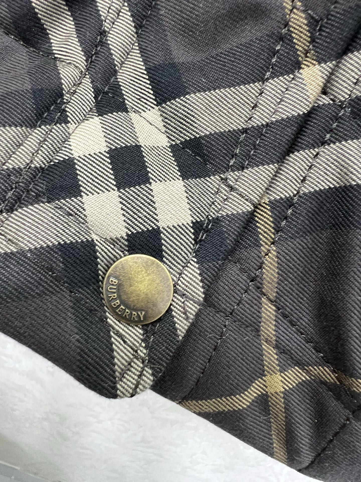 Burberry 25 Quilted Cropped Jacket Multicolor  Cotton