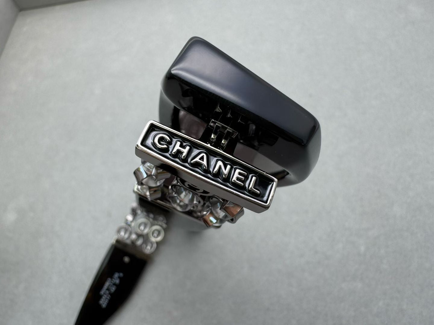 Chanel Rectangle Sunglasses 2026 Acetate & Glass Pearls