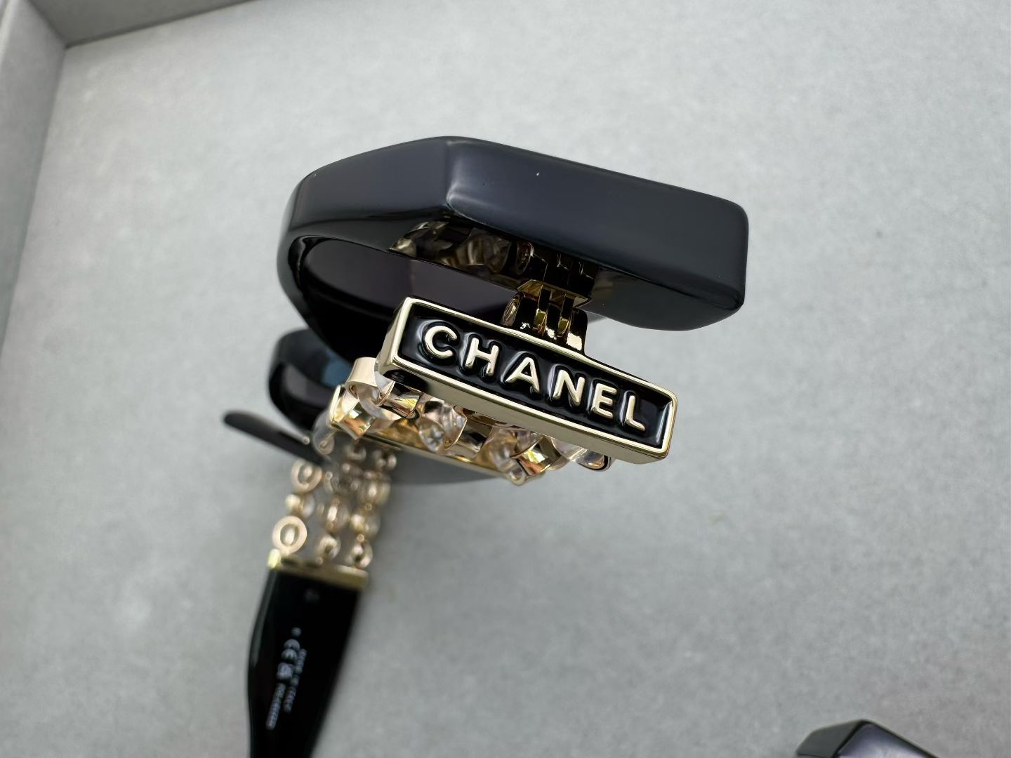 Chanel Rectangle Sunglasses 2026 Acetate & Glass Pearls