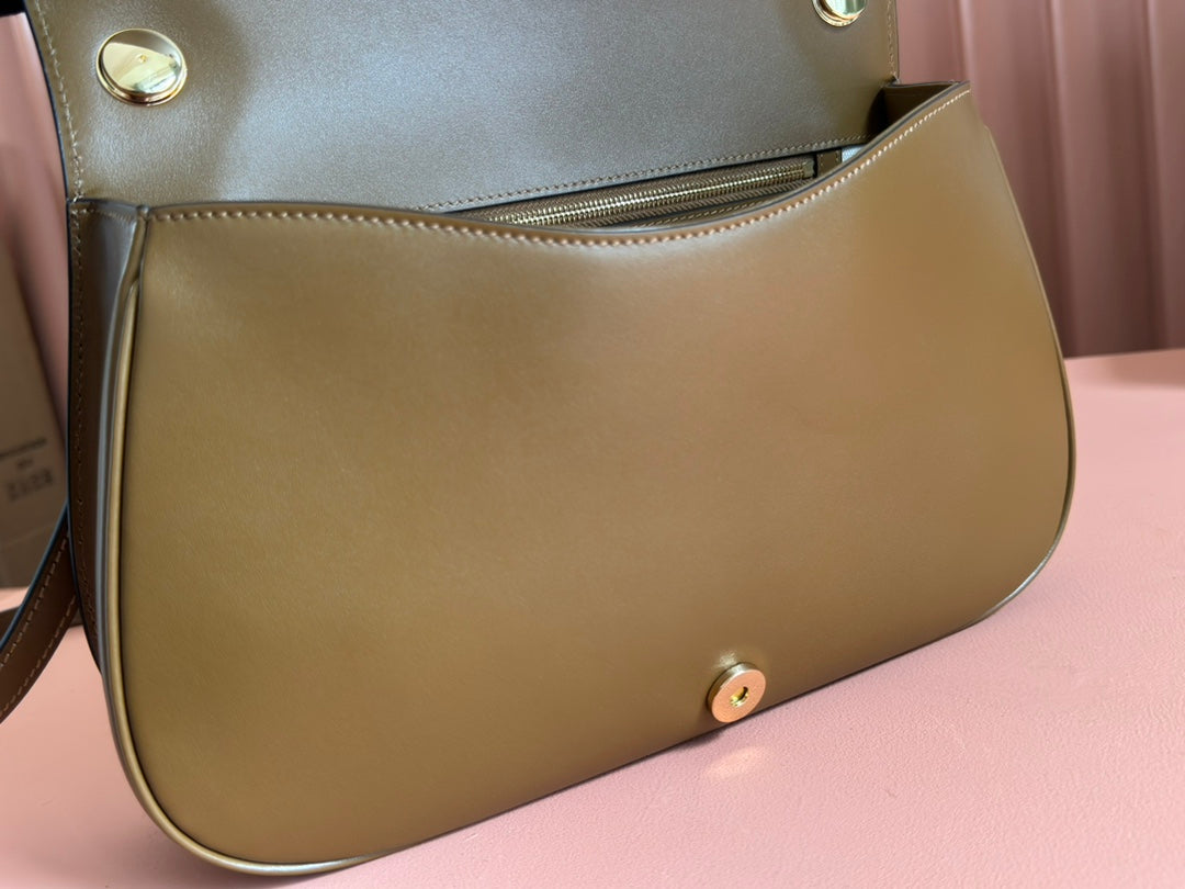 Gucci 2026 Blondie 32 Bag Brown Suede Leather 277494