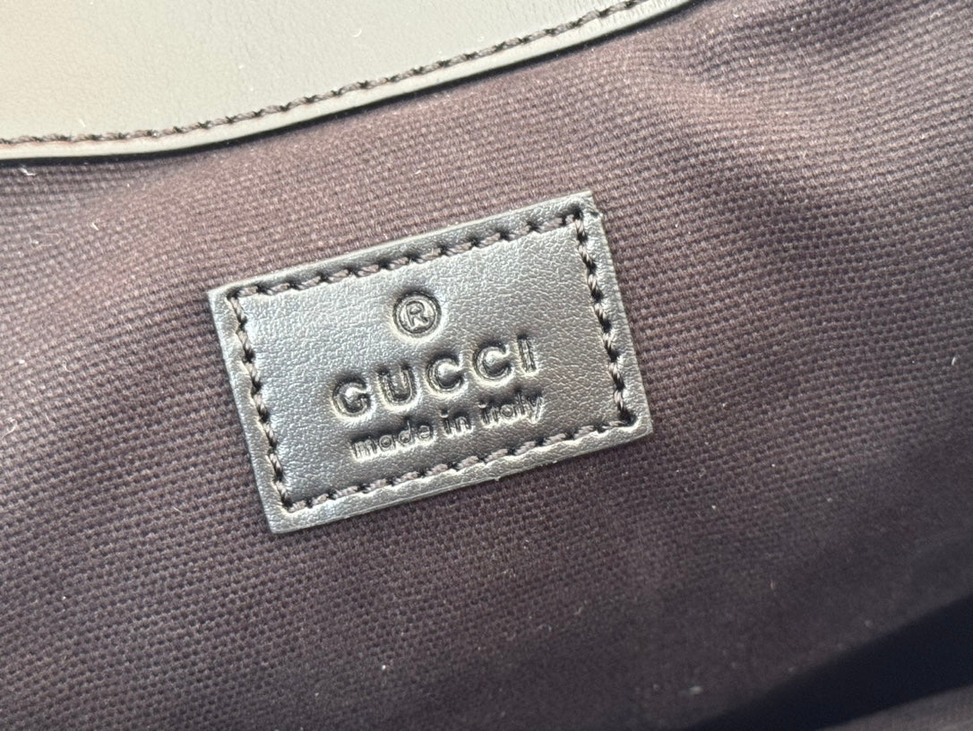 Gucci Backpack Grey mix Black Leather 248429
